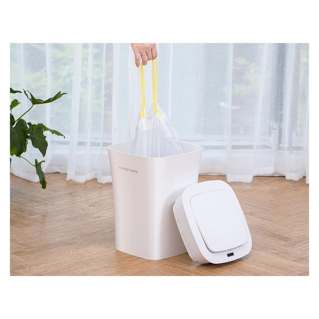 Контейнер для сміття Xiaomi Ninestars Waterproof Induction Trash White (DZT-10-11S) - picture 7
