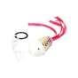 Игрушка для кошек Hippie Pet Рыбка с бечевкой розовая 7.5 см (HIPCT2304008RO) - уменьшенное изображение 1