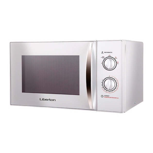 Мікрохвильова піч Liberton LMW-2380 М White - зображення 1