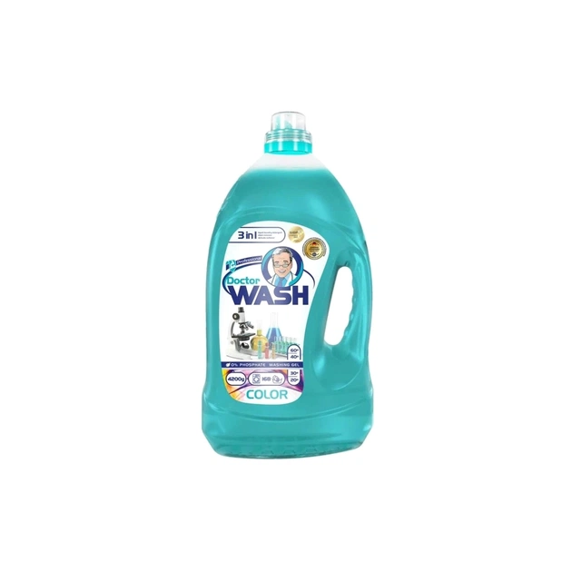 Гель для прання Doctor Wash Для кольорових речей 4.2 кг (4260637720283) - зображення 1