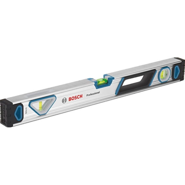 Уровень Bosch 60см, 3 капсулы, алюминиевый корпус, отверстия для руки (1.600.A01.6BP) - изображение 1