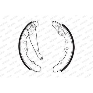 Гальмівні колодки FERODO FSB409 зображення 1