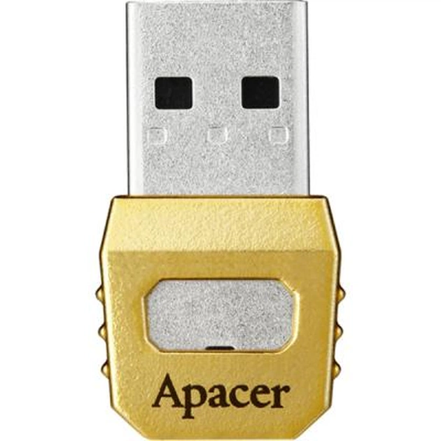USB флеш накопичувач Apacer 16GB AH152 Golden RP USB 3.0 (AP16GAH152C-1) - изображение 1