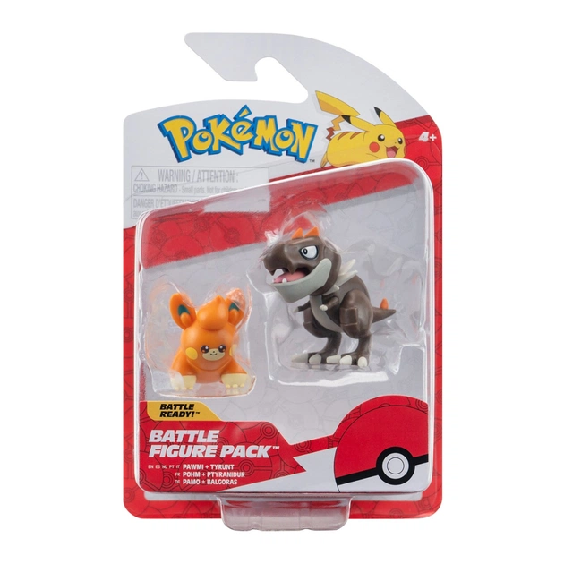 Фігурка Pokemon W17 - Тайрант і Павмі (PKW3572) - зображення 1