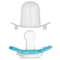 Пустушка Baboo Marine силіконова, 0+ міс (блакитна) (5-037) - уменьшенное изображение 3