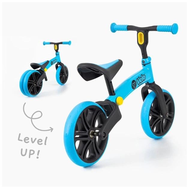 Біговел Yvolution Yvelo Junior блакитний (YT16B2) - зображення 6
