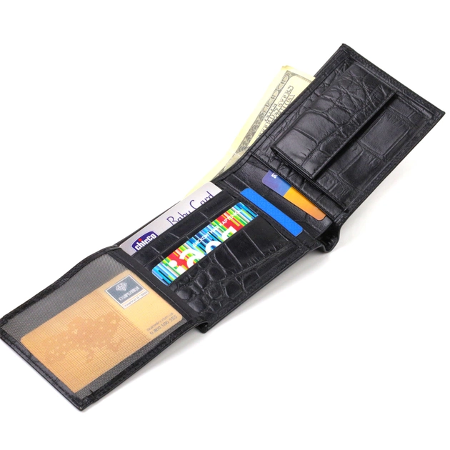 Кошелек Canpellini Из натуральной кожи Черный (21766) - изображение 7