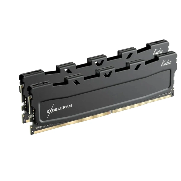 Модуль пам'яті для комп'ютера DDR5 32GB (2x16GB) 6400 MHz Black Kudos eXceleram (EK50320643039CD) - зображення 1