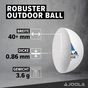 Комплект для настільного тенісу Joola Vivid Outdoor 2 Bats 3 Balls (51010) (930953) - зменшене зображення 7