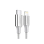 Дата кабель USB-C to Lightning 1.0m US304 MFI White Ugreen (US304/70523) - зменшене зображення 2