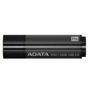 USB флеш накопичувач ADATA 32GB S102PRO Gray USB 3.1 (AS102P-32G-RGY) зображення 1