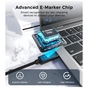 Дата кабель USB-C to USB-C 1.2m PD100W digital display silicone Choetech (XCC-1064) - зменшене зображення 9
