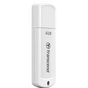 USB флеш накопичувач Transcend 4GB NO LOGO WHITE USB 2.0 (TS4GJF370_NL) - зменшене зображення 2