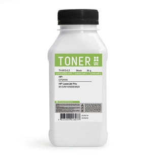 Тонер ColorWay HP LJ M15/M28 30г Black, для CF244A (TH-M15-0.3) зображення 1