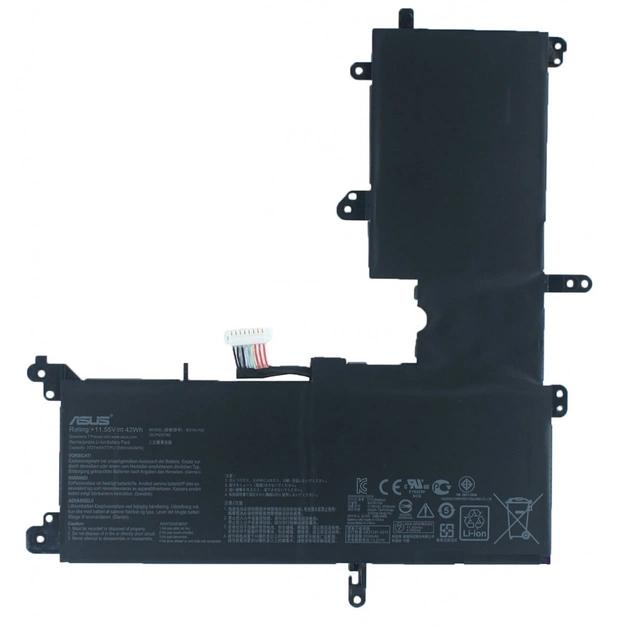 Акумулятор до ноутбука ASUS VivoBook TP410 B31N1705, 3727mAh (42Wh), 3cell, 11.55V (A47577) - изображение 1