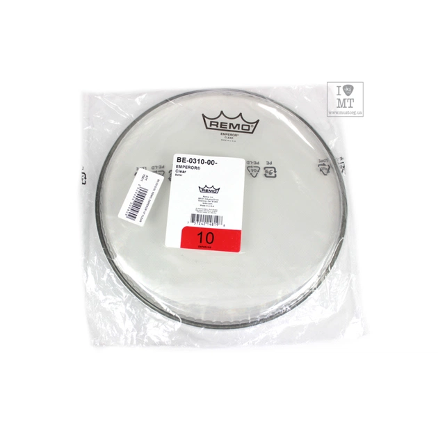 Пластик для барабана Remo Emperor 10" Clear (70211) - picture 3