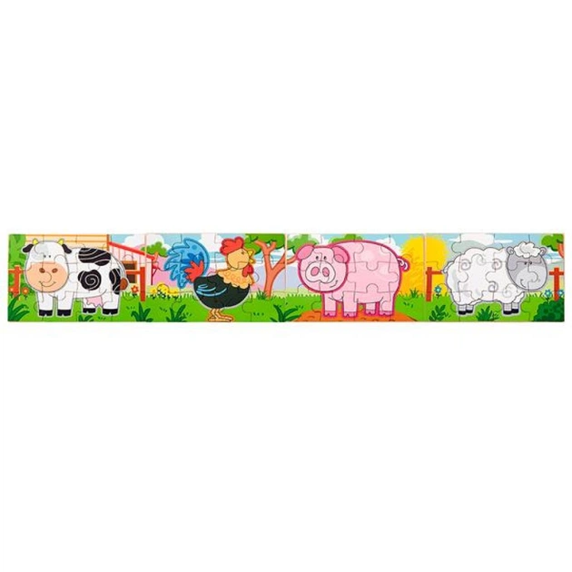 Пазл Viga Toys Ферма, 48 элементов (50069) - изображение 1