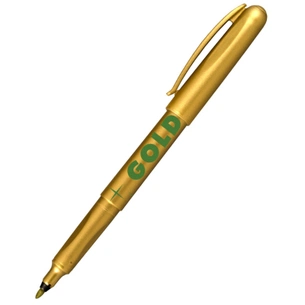 Маркер Centropen GOLD & SILVER 2670 M 1 мм, Gold color (2670/12) зображення 1