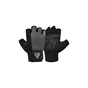 Рукавички для фітнесу RDX W1 Half Gray Plus L (WGA-W1HG-L+) - зменшене зображення 2