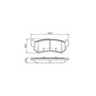 Гальмівні колодки Bosch 0 986 494 133 - зменшене зображення 5