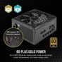Блок живлення Corsair 750W RM750x Shift PCIE5 (CP-9020251-EU) - зменшене зображення 3