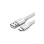 Дата кабель USB 2.0 AM to USB-C 2.0m US287 (White) Ugreen (60123) - зменшене зображення 1