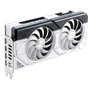Відеокарта ASUS GeForce RTX4070 SUPER 12Gb DUAL OC WHITE (DUAL-RTX4070S-O12G-WHITE) - зменшене зображення 4