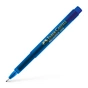 Лайнер Faber-Castell BROADPEN 1554 синій, 0,8 мм (25791) - зменшене зображення 1