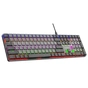 Клавіатура GamePro MK145R Red Swich Low Profile USB Dark Gray (MK145R) - зменшене зображення 2