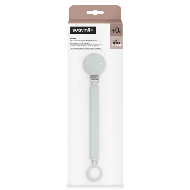 Кліпса для пустушок Suavinex Wonder світло-голуба (402543) - picture 5