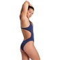 Купальник Arena Team Swimsuit Swim Tech Solid 004763-750 темно-синій 38 (3468336642818) - зменшене зображення 2