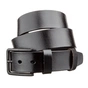 Ремінь Vintage Чоловічий шкіряний Чорний (20222) - зменшене зображення 1