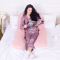 Подушка MirSon для вагітних та відпочинку Eco Line №8032 U-подібна White-Coral (2200006185079) - уменьшенное изображение 7