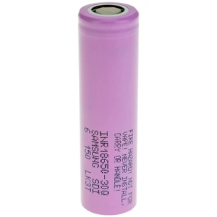 Акумулятор 18650 Li-Ion 3000mAh 3.7V 30A JHY (INR18650-3000) зображення 1