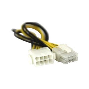 Кабель живлення ATX 8pin M to ATX 8pin F 0.2m Value (S0173) зображення 1