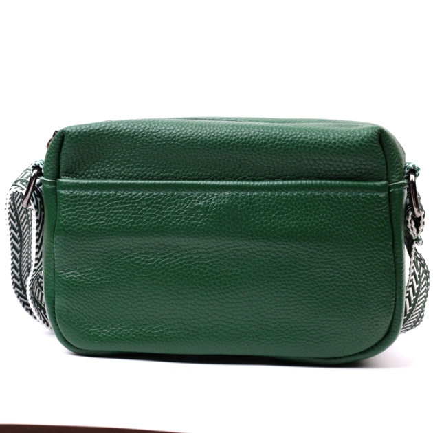 Сумка Vintage З натуральної шкіри Зелена (22603) - зображення 6