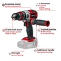 Шуруповерт Einhell TP-CD 18/80 Li-i BL - Solo, PXC 18В, 80Нм (без АКБ та ЗП) (4514305) - уменьшенное изображение 4