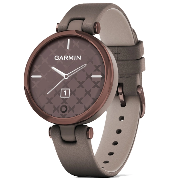 Смарт-годинник Garmin Lily, DarkBronze, Paloma, Leather (010-02384-B0) - изображение 1