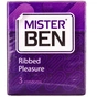 Презервативи Mr. Ben Ribbed Pleasure 3 шт. (4820144770173) - зменшене зображення 1