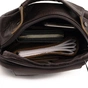 Сумка Vintage Зі щільної шкіри Коричнева (14996) - зменшене зображення 9