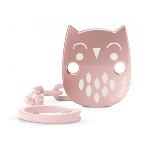 Кліпса для пустушок Suavinex Bonhomia рожева (307818) зображення 1