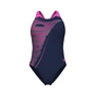 Купальник Arena Bright Glare Swimsuit V Back 008930-790 фіолетовий 42 (3468337533757) - уменьшенное изображение 3