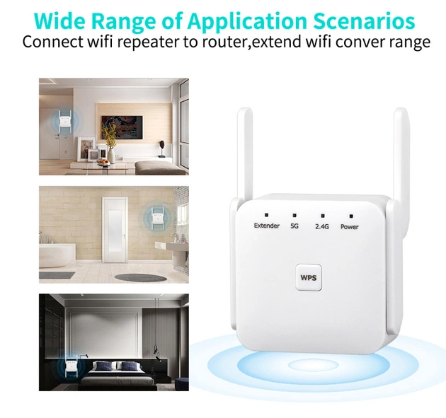 Точка доступу Fenvi FWD-R1208U Wi-Fi Repeater Booster 2.4G/5GHz - picture 8