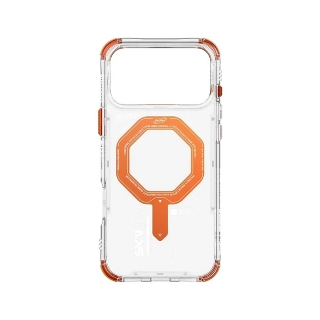 Чехол для мобильного телефона Skinarma Magma Magnetic Charging iPhone 17 Pro Max Orange (8886461248531) - изображение 1