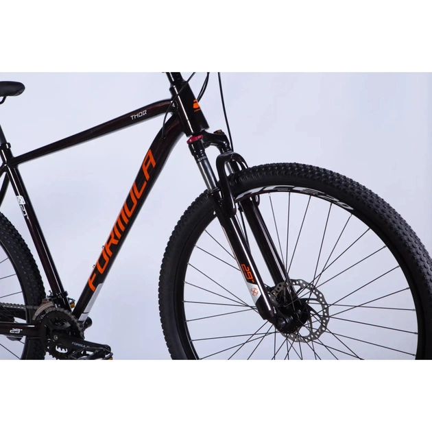 Велосипед Formula 29" THOR DD CS рама-19" AL 2026 мідно-чорний з помаранчевим (OPS-FR-29-430) - изображение 4