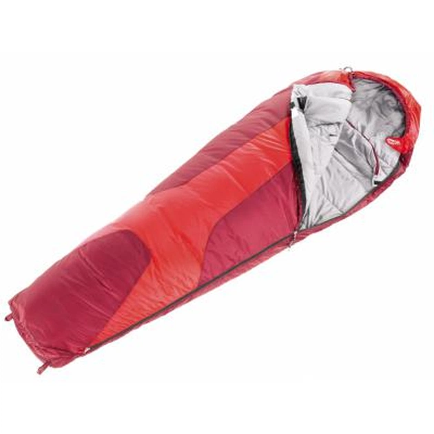 Спальний мішок Deuter Orbit 0 fire-cranberry правый (37430 5520 0) - зображення 1