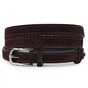Ремінь Vintage Замшевий жіночий Темно-коричневий (20757) - зменшене зображення 1