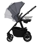 Коляска Lionelo 2 в 1 Amber Grey Graphite (LO-AMBER GREY GRAPHITE (2in1)) - зменшене зображення 4