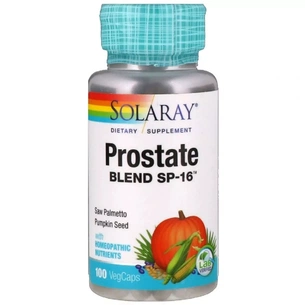 Мультивітамін Solaray Комплекс Для Підтримки Функції простати, Prostate Blend SP-1 (SOR-02160) зображення 1