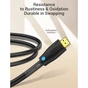 Кабель мультимедійний HDMI M to HDMI M 1.0m engineering black Vention (AAMBF) - уменьшенное изображение 4